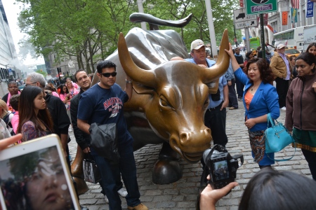 Le taureau de Wall Street / Charging Bull (or also called Wall Street Bull or Bowling Green Bull)